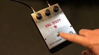 Video thumbnail for Electro Harmonix Big Muff Pi V2 3003 Circuit Board   FS3699 Transistors by Pacific Drive - Vintage Guitars and Pedals