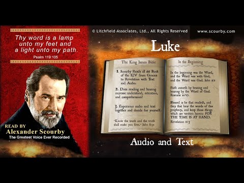42 | The Book of Luke with, TEXT and AUDIO by Alexander Scourby