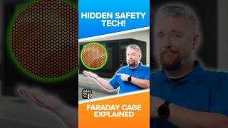 What Those Tiny Microwave Door Holes Actually Do: Faraday Cage Explained