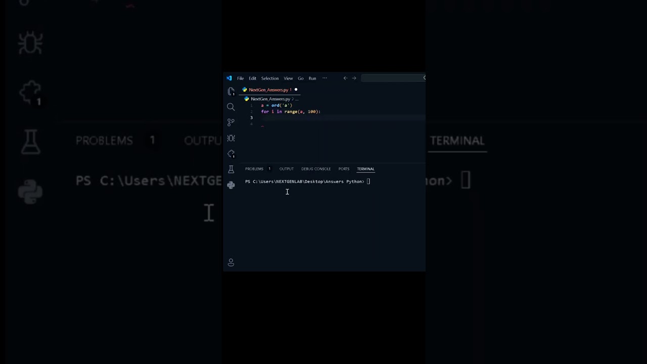 Solution/Output/Answer: : Python code challenge 1 #interview #python #pythonprogramming#mcq