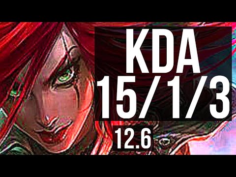 KATARINA vs ANIVIA (MID) | 15/1/3, 3.1M mastery, Quadra, 9 solo kills, Legendary | KR Diamond | 12.6
