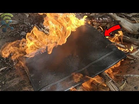 Silicone Coated Fire Resistant and Highly Water-Resistant Fireproof Document Bag Review