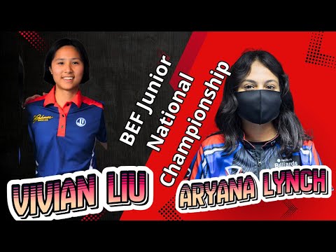 Aryana Lynch vs Vivian Liu | BEF JUNIOR NATIONAL CHAMPIONSHIPS | 9 Ball | Race 7