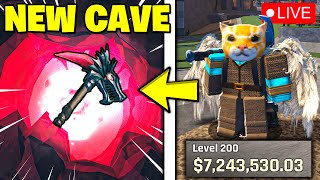 NEW CAVE UPDATE + FREE REROLLS CODES The Forge Roblox LIVE