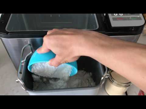 How to Make homemade pizza dough with the Zojirushi...