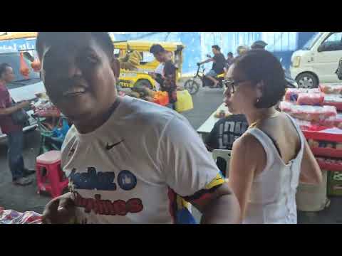 31st December busy market walk in Agdao, Davao City Philippines