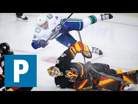 Coach Travis Green on Canucks 5 1 win over Calgary Flames The Province