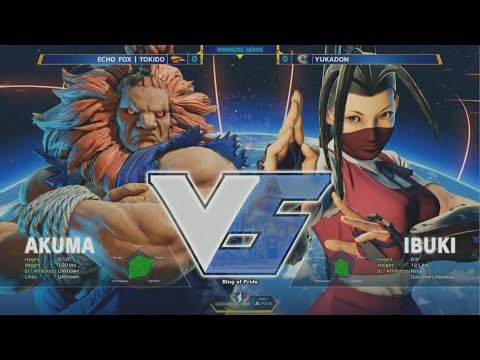 【CAPCOM公式】Capcom Cup 2017｜TOKIDO vs YUKADON｜TOP8