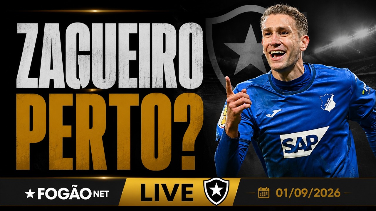LIVE | Zagueiro da Bundesliga fecha com Botafogo; clube tenta agilizar contratações