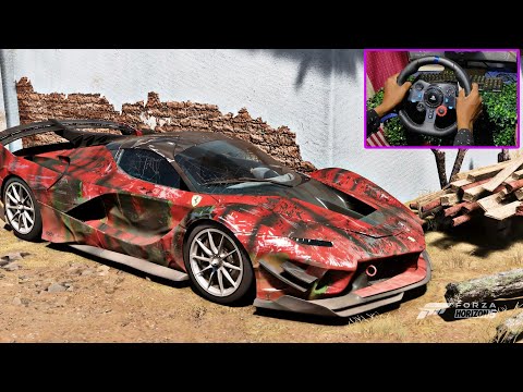 Thumbnail for Restore Ferrari FXX K Evo - Forza Horizon 5 - Sport Car - Logitech g29 - Thrustmaster by Ferrari P, Ferrari FXX, Ferrari, Car