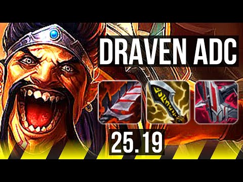 DRAVEN & Nidalee vs YUNARA & Lulu (ADC) | 52k DMG | EUW Master | 25.19