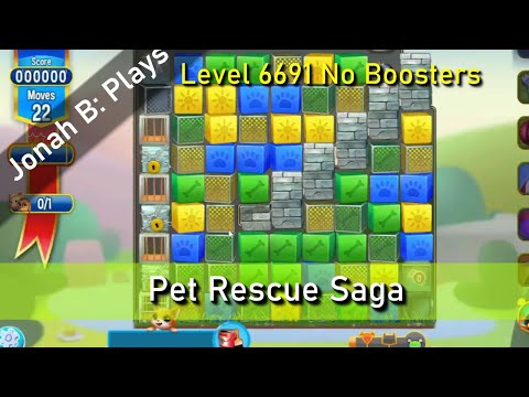 Pet Rescue Saga Level 6691 No Boosters