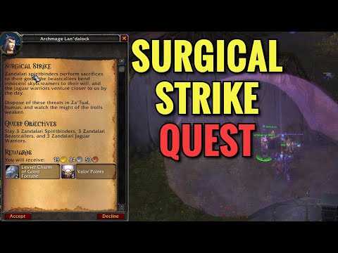 Surgical Strike Quest (WoW MOP)
