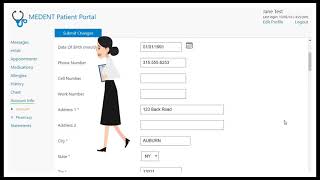 Medent Patient Portal