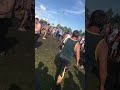 Guy gets knocked out in mosh pit . (Warped tour 2018, Orlando)
