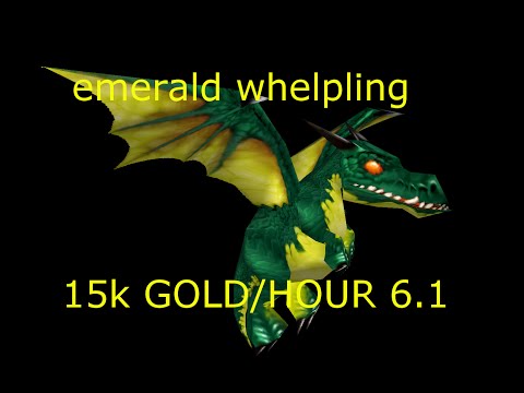 World Of Warcraft Gold Guide: Emerald Whelpling 15k gold hour wod gold farm route