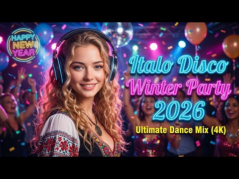 Italo Disco Winter Party 2026 • New Year Glow | Ultimate Dacne Mix (4K)