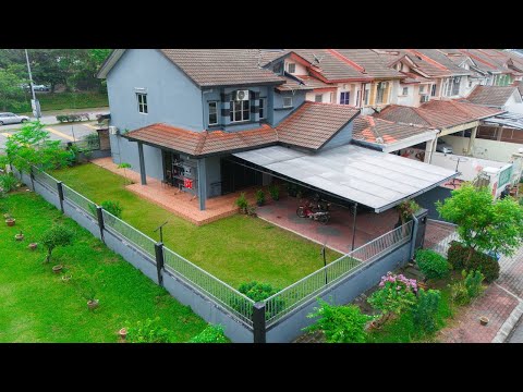 CORNER LOT 2 STOREY TERRACE, JALAN SUNGAI BURUNG, BUKIT RIMAU KOTA KEMUNING, SHAH ALAM . video