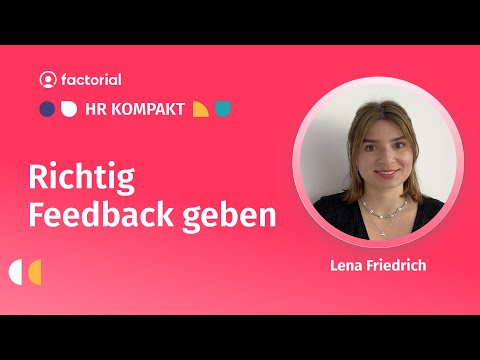Richtig Feedback geben 💡 HR KOMPAKT #14