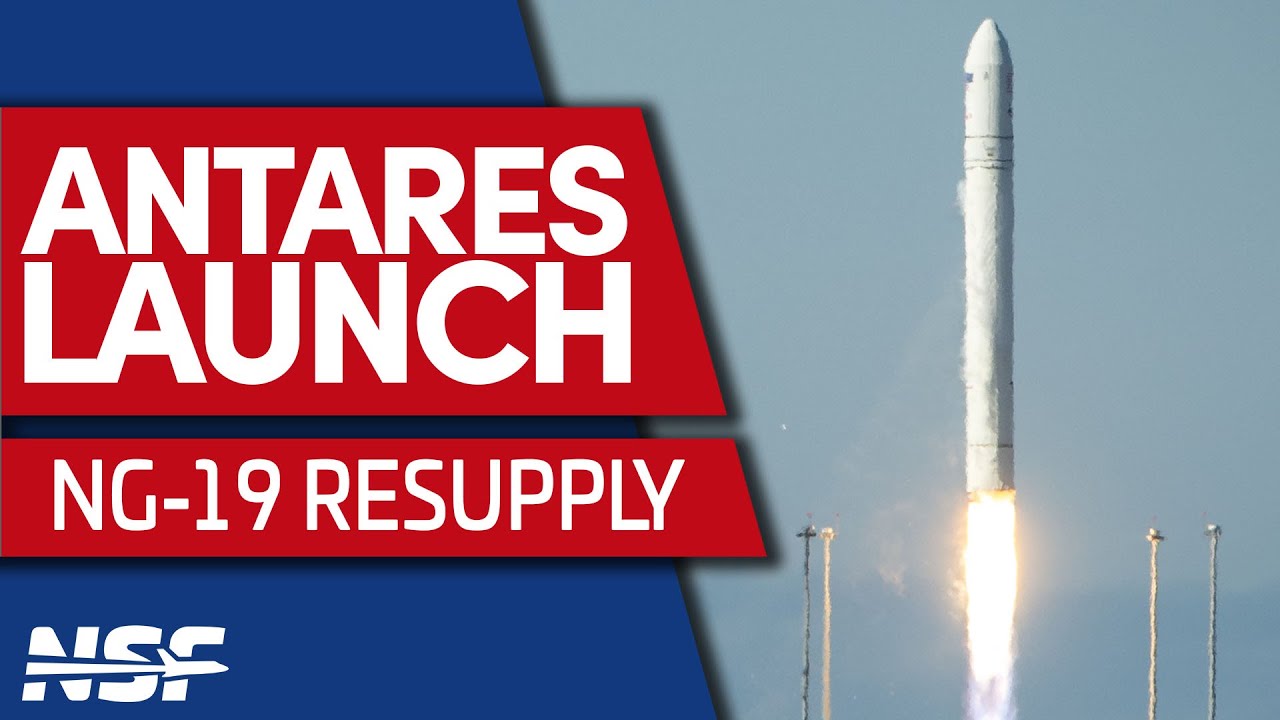 Northrop Grumman Launches the Cygnus NG-19 to the ISS