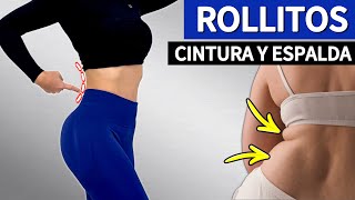 5 Ejercicios para REDUCIR GRASA en Cintura, Espalda Baja y Debajo de las Axilas | ELIMINA ROLLITOS