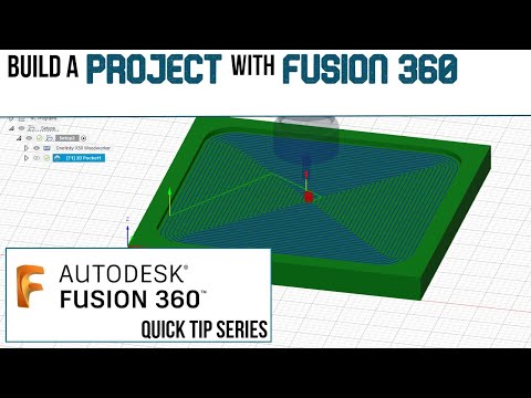 Fusion 360 For The Absolute Beginner| Onefinity CNC Design