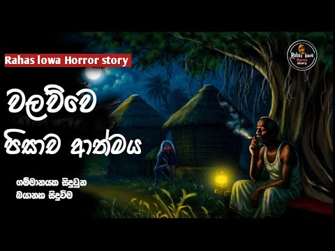 වලව්වෙ පිසාච ආත්මය |holman katha episode  |sinhala ghost story new |Rahas lowa 