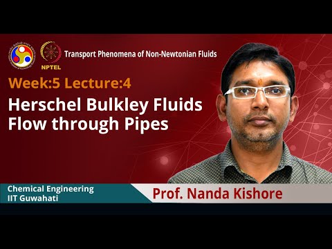 Transport Phenomena of Non Newtonian Fluids Intro Video