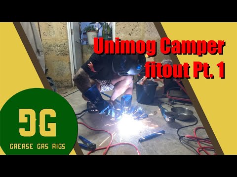 DIY Unimog camper fit out part 1.