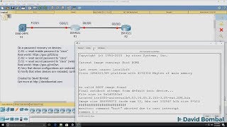 Cisco CCNA Packet Tracer Ultimate labs: Switch and Router Password Recovery. Answer Part 1