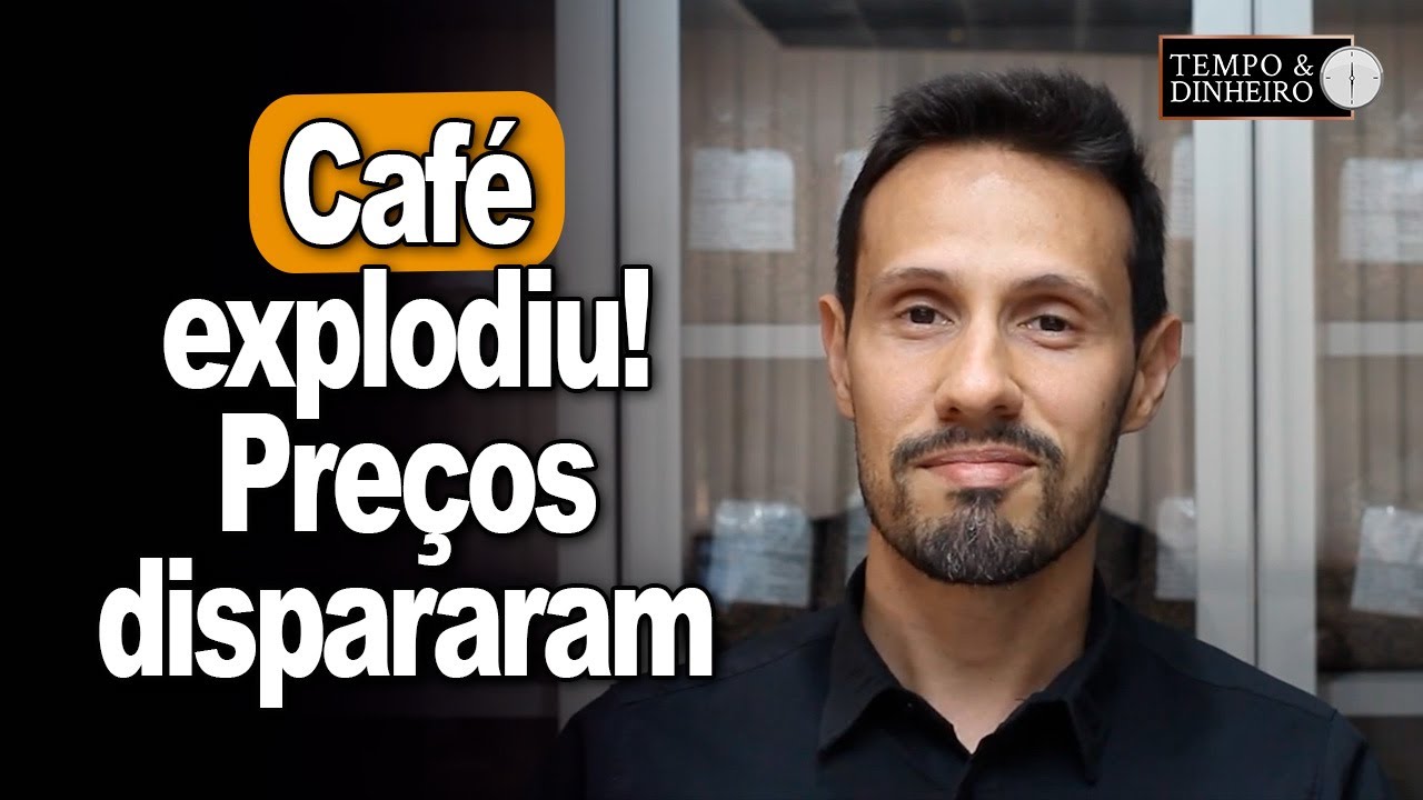 Café explodiu! Preços dispararam sustentados pelo dólar e clima, informa Bruno Labs
