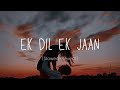 Ek Dil Ek Jaan (Slowed+Reverb) - Padmavat | Lyrics | MoonVibes