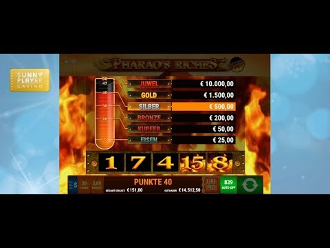 Pharao's Riches 'Red Hot Firepot' - Gamomat Automat - sunnyplayer