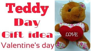teddy day gift ideas || for boyfriend || valentine day gift ideas