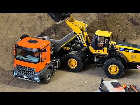 RC Trucks ,Radlader ,Bagger Modellbau 1/14 MTC Osnabrück