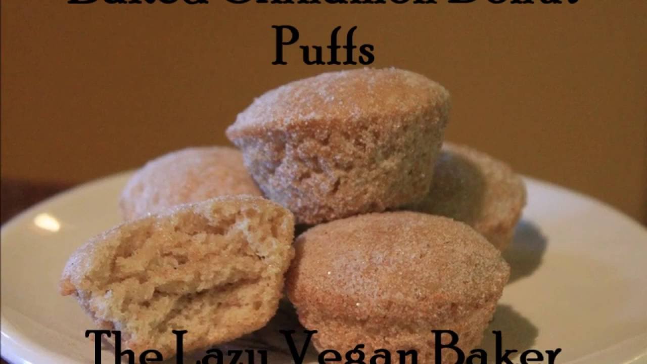 Baked Cinnamon Donut Puffs