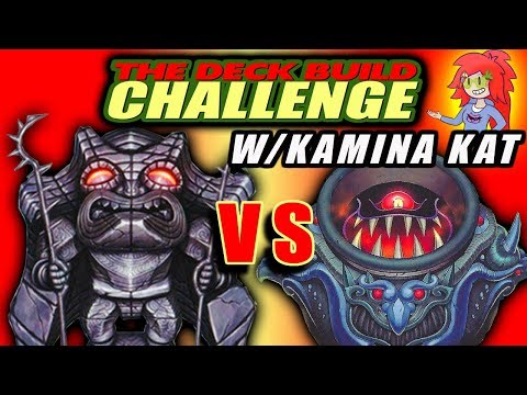 PLAYING EVERYTHING FACE-DOWN - The Deck Build Challenge W/ Kamina Kat