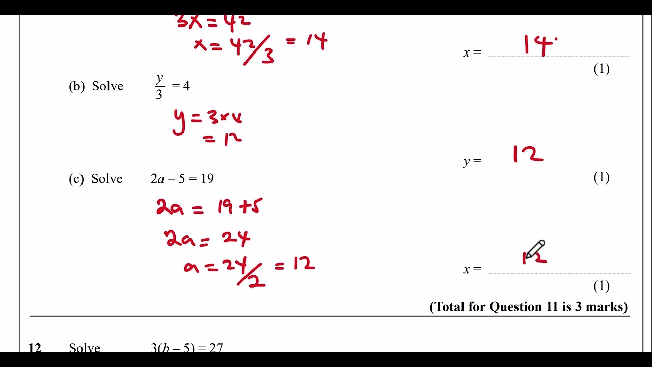 Demystifying Simple Linear Equations | Step-by-Step Math Solutions