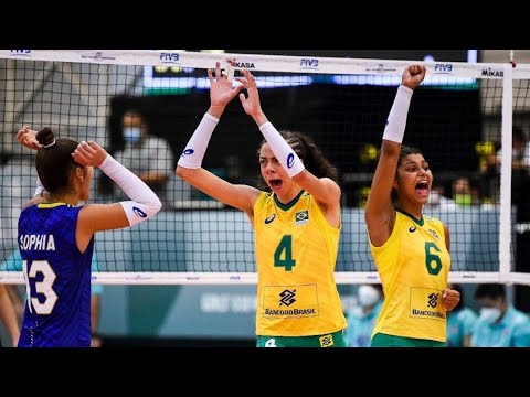 Melhores Momentos | Brasil x Bulgária | Mundial Sub-18