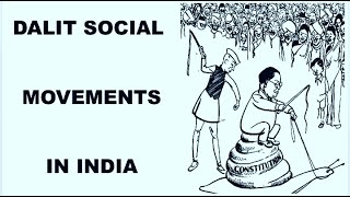 Dalit Movement: As contemporary social movements in India #sociology #social_movements_in_india