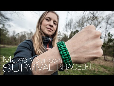 Make your own survival bracelet