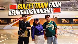 BEIJING TO SHANGHAI BY HIGH-SPEED TRAIN 🚄🇨🇳 | China Bullet Train Experience