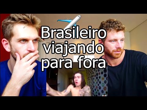 FOREIGNERS REACT TO WHINDERSSON "TRAVELING ABROAD" .. THINGS THAT BRAZILIANS GO THROUGH IN THE GR...