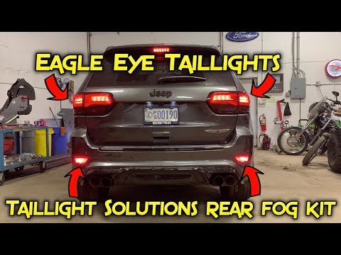 Eagle Eye Taillights and rear fog kit are finally installed