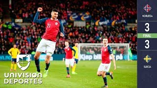 Noruega 3-3 Suecia - GOLES Y RESUMEN - GRUPO F - ELIMINATORIAS – Eurocopa Noruega 3-3 Suecia - GOLES Y RESUMEN - GRUPO F - ELIMINATORIAS – Eurocopa