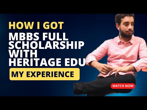 Dr Talha shared his experience of MBBS Scholarship in Hainan Medical University