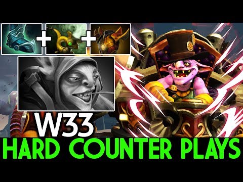 W33 [Timbersaw] Hard Counter Plays 100% Destroy Meepo Mid 7.22 Dota 2