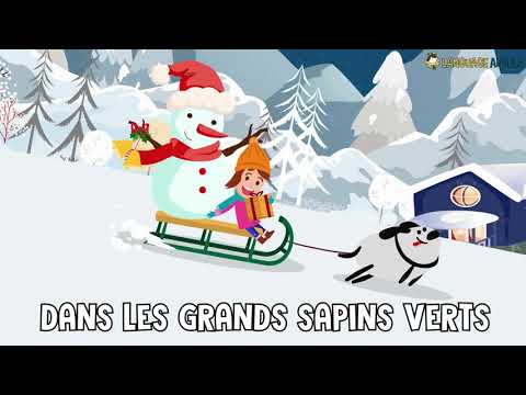 Vive le vent (Jingle Bells) 🔔| French Christmas Songs for Kids | Language Angels