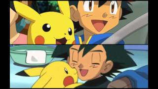 Ash and Pikachu - Compass and Companion