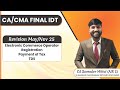 CA CMA Final IDT GST Revision May Nov 2025 ECO Registration Payment Of Tax TDS Surender Mittal
